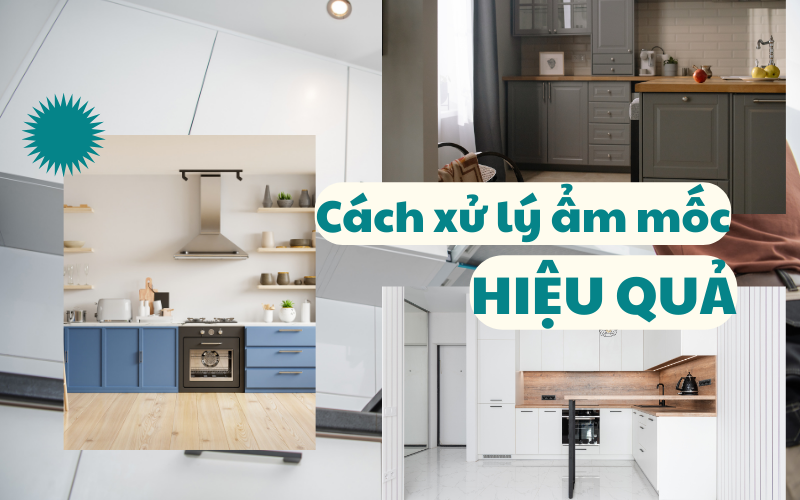 Chuyên gia chia sẻ cách xử lý ẩm mốc trong tủ bếp hiệu quả dễ dàng ngay tại nhà