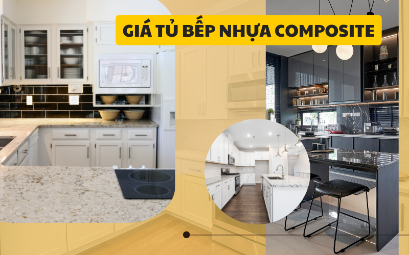 Giá tủ bếp nhựa composite bao nhiêu? Bảng giá mới nhất 2024