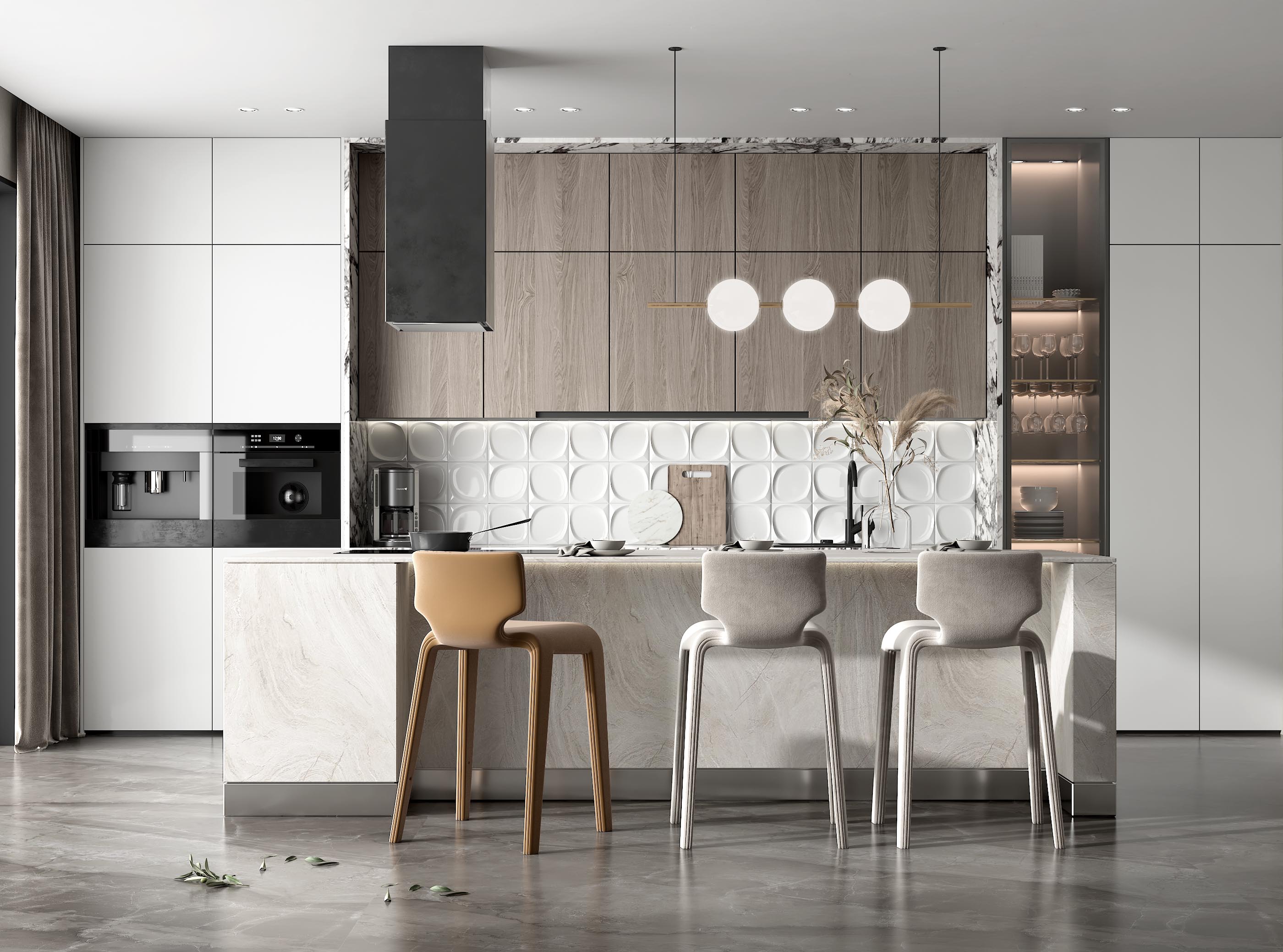 thiết kế tủ bếp