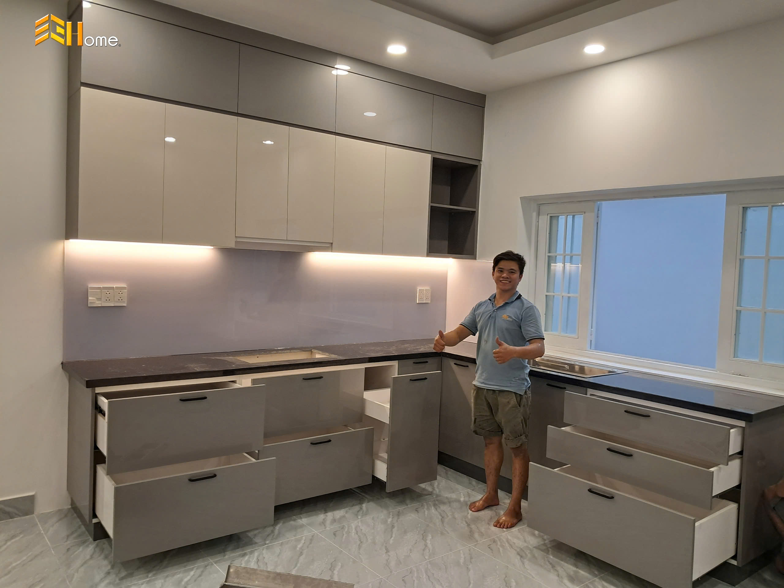 thiết kế tủ bếp Đồng Nai-Tủ bếp Sài Gòn