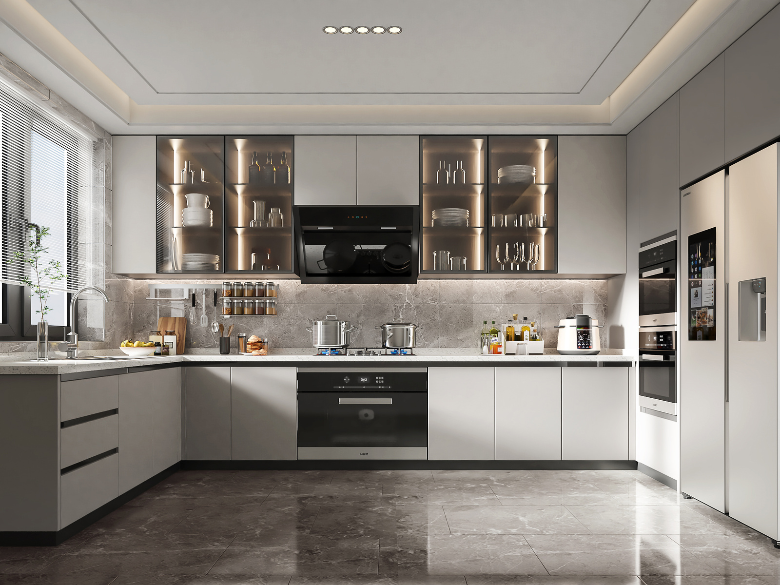 Tủ Bếp Acrylic Nhà SGH – Giải Pháp Sang Trọng Và Hiện Đại Cho Căn Bếp Việt