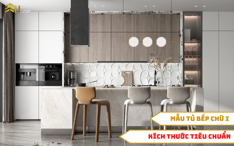 Chuyên gia Kích thước tiêu chuẩn của mẫu tủ bếp nhựa chữ I