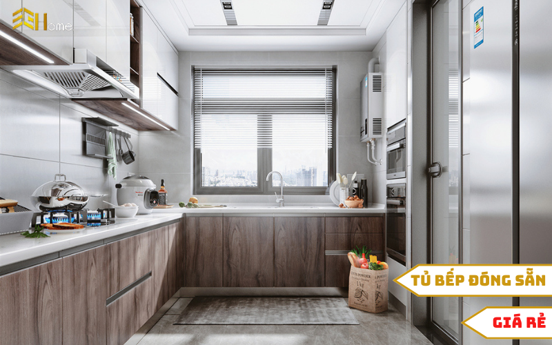 Tủ bếp đóng sẵn giá rẻ tại Tủ bếp Sài Gòn mang đến nhiều ưu điểm tuyệt vời