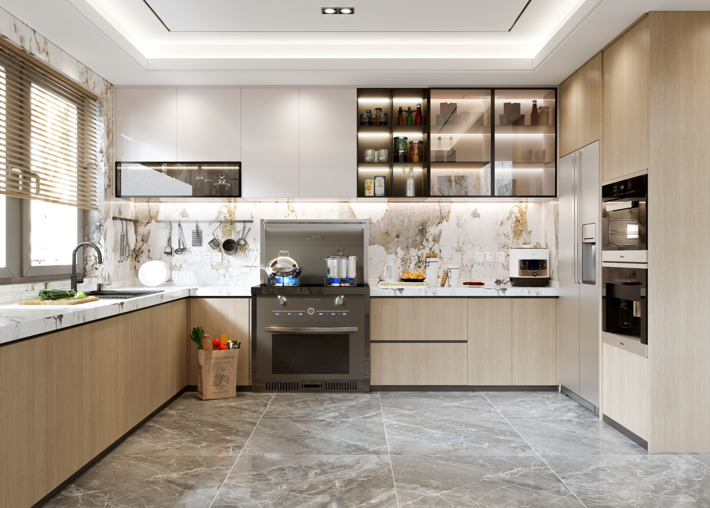 tủ bếp gỗ mdf Lâm Đồng