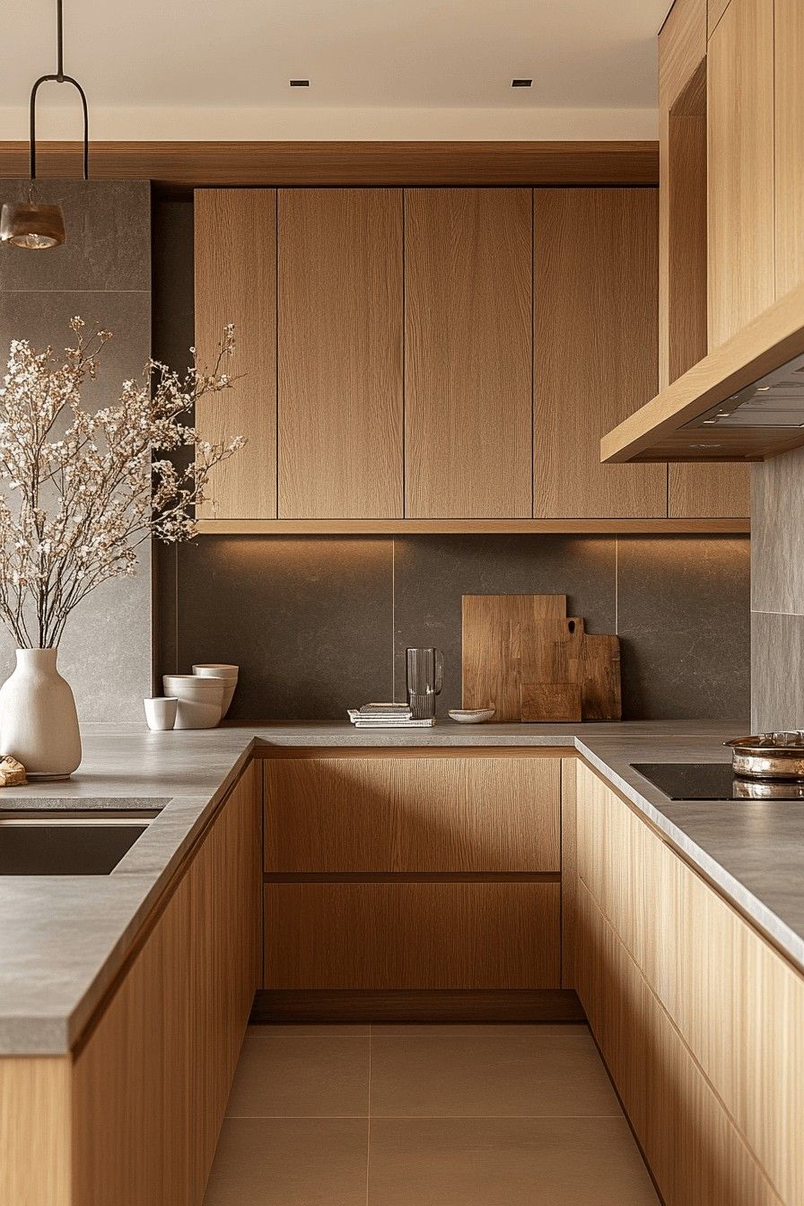 Khám Phá Tủ Bếp MDF Vân Gỗ – Đẹp Tựa Gỗ Tự Nhiên, Chi Phí Giảm 1/2